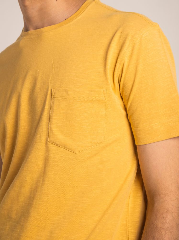 TEE Super Soft Slub T-shirt - Mustard