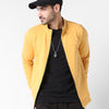 Weekday zip up light Jacket - Mustard Yellow