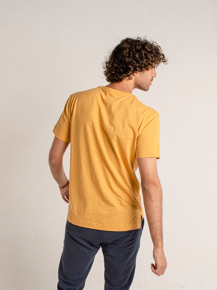 TEE Super Soft Slub T-shirt - Mustard