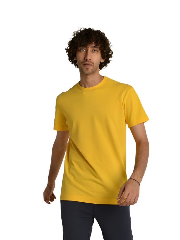 Basic Pique Yellow T-shirt