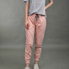 Slim fit -Blush sweatpants.