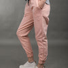 Slim fit -Blush sweatpants.